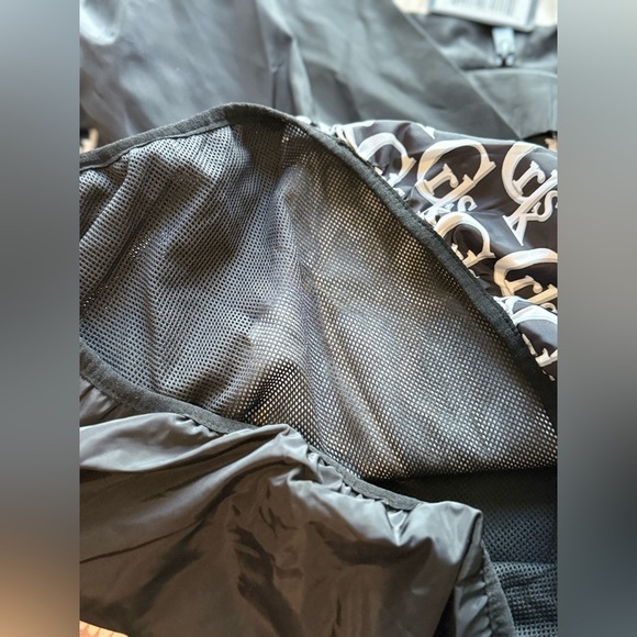 Crooks & Castles Half-Zip Windbreaker Jacket – Black/White - Picture 10 of 11